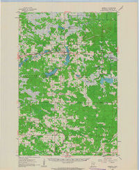 Cromwell Minnesota Historical topographic map, 1:62500 scale, 15 X 15 Minute, Year 1961