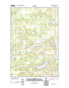 Cromwell West Minnesota Historical topographic map, 1:24000 scale, 7.5 X 7.5 Minute, Year 2013