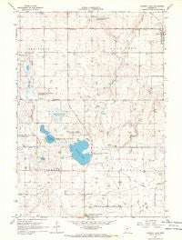 Current Lake Minnesota Historical topographic map, 1:24000 scale, 7.5 X 7.5 Minute, Year 1967