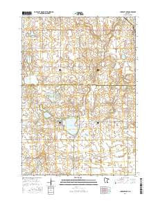 Current Lake Minnesota Current topographic map, 1:24000 scale, 7.5 X 7.5 Minute, Year 2016
