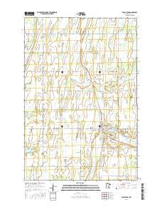 Eagle Bend Minnesota Current topographic map, 1:24000 scale, 7.5 X 7.5 Minute, Year 2016