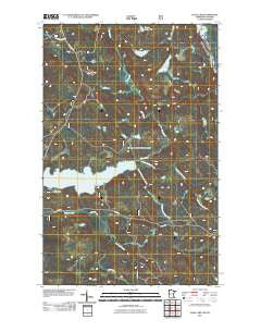 Echo Lake Minnesota Historical topographic map, 1:24000 scale, 7.5 X 7.5 Minute, Year 2011