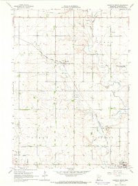 Edgerton North Minnesota Historical topographic map, 1:24000 scale, 7.5 X 7.5 Minute, Year 1967