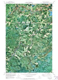 Effie SE Minnesota Historical topographic map, 1:24000 scale, 7.5 X 7.5 Minute, Year 1971