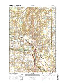 Elk River Minnesota Current topographic map, 1:24000 scale, 7.5 X 7.5 Minute, Year 2016