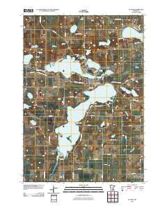 Elysian Minnesota Historical topographic map, 1:24000 scale, 7.5 X 7.5 Minute, Year 2010