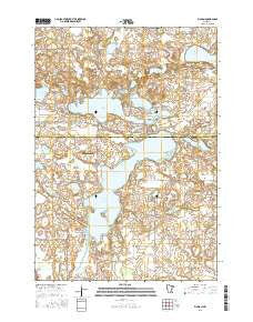 Elysian Minnesota Current topographic map, 1:24000 scale, 7.5 X 7.5 Minute, Year 2016