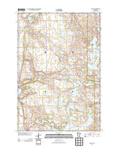 Erdahl Minnesota Historical topographic map, 1:24000 scale, 7.5 X 7.5 Minute, Year 2013