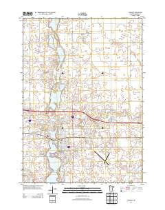 Fairmont Minnesota Historical topographic map, 1:24000 scale, 7.5 X 7.5 Minute, Year 2013