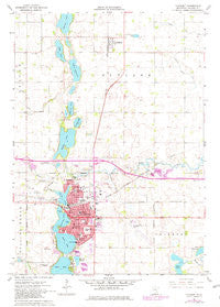 Fairmont Minnesota Historical topographic map, 1:24000 scale, 7.5 X 7.5 Minute, Year 1967