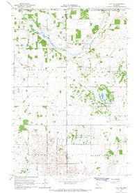 Faith NE Minnesota Historical topographic map, 1:24000 scale, 7.5 X 7.5 Minute, Year 1966