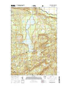 Farquhar Peak Minnesota Current topographic map, 1:24000 scale, 7.5 X 7.5 Minute, Year 2016