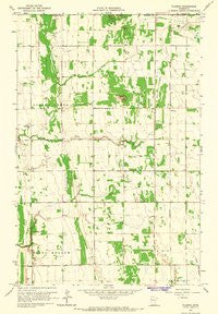Flaming Minnesota Historical topographic map, 1:24000 scale, 7.5 X 7.5 Minute, Year 1965