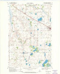Fosston West Minnesota Historical topographic map, 1:24000 scale, 7.5 X 7.5 Minute, Year 1969