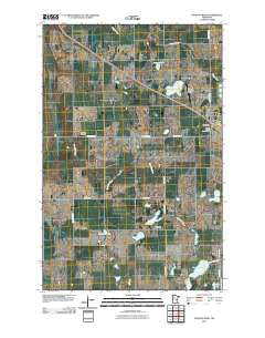 Fosston West Minnesota Historical topographic map, 1:24000 scale, 7.5 X 7.5 Minute, Year 2010