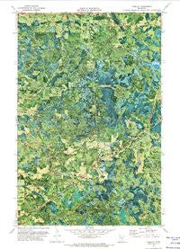 Funkley Minnesota Historical topographic map, 1:24000 scale, 7.5 X 7.5 Minute, Year 1971