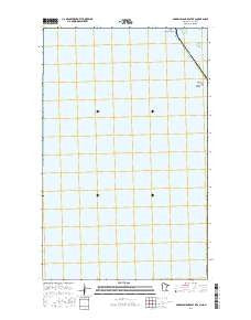 Garden Island East OE S Minnesota Current topographic map, 1:24000 scale, 7.5 X 7.5 Minute, Year 2016