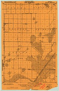 Garland Minnesota Historical topographic map, 1:62500 scale, 15 X 15 Minute, Year 1918