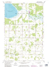 Gatzke Minnesota Historical topographic map, 1:24000 scale, 7.5 X 7.5 Minute, Year 1962