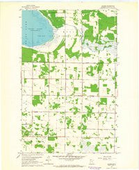Gatzke Minnesota Historical topographic map, 1:24000 scale, 7.5 X 7.5 Minute, Year 1962
