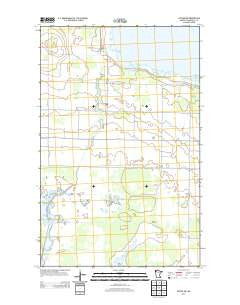 Gatzke NW Minnesota Historical topographic map, 1:24000 scale, 7.5 X 7.5 Minute, Year 2013