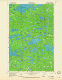 Gillis Lake Minnesota Historical topographic map, 1:24000 scale, 7.5 X 7.5 Minute, Year 1959