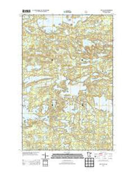 Gillis Lake Minnesota Historical topographic map, 1:24000 scale, 7.5 X 7.5 Minute, Year 2013