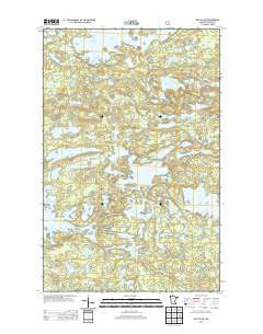 Gillis Lake Minnesota Historical topographic map, 1:24000 scale, 7.5 X 7.5 Minute, Year 2013