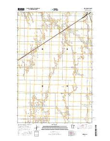 Girard Minnesota Current topographic map, 1:24000 scale, 7.5 X 7.5 Minute, Year 2016