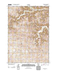 Goodhue East Minnesota Historical topographic map, 1:24000 scale, 7.5 X 7.5 Minute, Year 2013