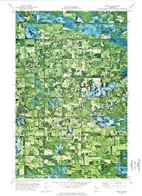 Grygla Minnesota Historical topographic map, 1:24000 scale, 7.5 X 7.5 Minute, Year 1973