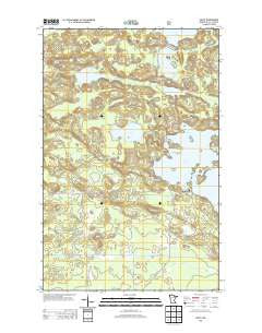 Haley Minnesota Historical topographic map, 1:24000 scale, 7.5 X 7.5 Minute, Year 2013