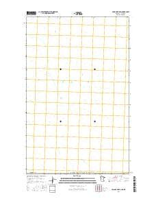Hallock NE OE N Minnesota Current topographic map, 1:24000 scale, 7.5 X 7.5 Minute, Year 2016