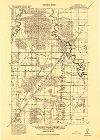 Happy Land Minnesota Historical topographic map, 1:62500 scale, 15 X 15 Minute, Year 1919