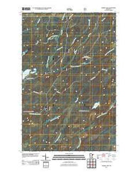 Harris Lake Minnesota Historical topographic map, 1:24000 scale, 7.5 X 7.5 Minute, Year 2011