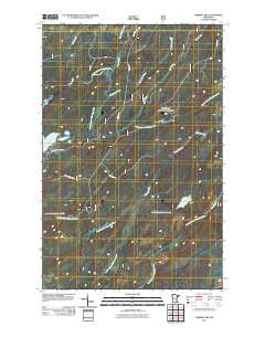 Harris Lake Minnesota Historical topographic map, 1:24000 scale, 7.5 X 7.5 Minute, Year 2011