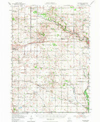 Hayward Minnesota Historical topographic map, 1:62500 scale, 15 X 15 Minute, Year 1954
