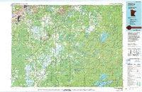 Hibbing Minnesota Historical topographic map, 1:100000 scale, 30 X 60 Minute, Year 1977