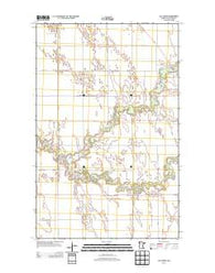 Hill Siding Minnesota Historical topographic map, 1:24000 scale, 7.5 X 7.5 Minute, Year 2013