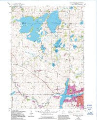 Hutchinson West Minnesota Historical topographic map, 1:24000 scale, 7.5 X 7.5 Minute, Year 1982