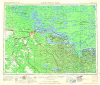 International Falls Minnesota Historical topographic map, 1:250000 scale, 1 X 2 Degree, Year 1958