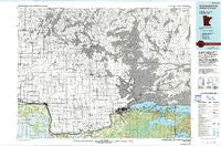International Falls Minnesota Historical topographic map, 1:100000 scale, 30 X 60 Minute, Year 1978