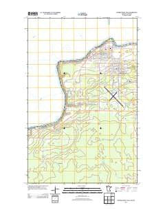 International Falls Minnesota Historical topographic map, 1:24000 scale, 7.5 X 7.5 Minute, Year 2013