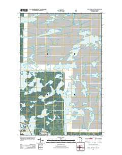 Iron Lake OE N Minnesota Historical topographic map, 1:24000 scale, 7.5 X 7.5 Minute, Year 2011