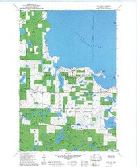 Jack Lake Minnesota Historical topographic map, 1:24000 scale, 7.5 X 7.5 Minute, Year 1971