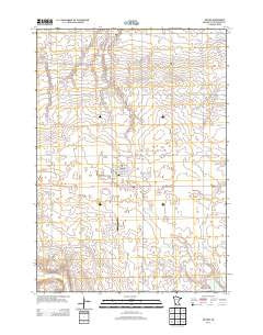 Jeffers Minnesota Historical topographic map, 1:24000 scale, 7.5 X 7.5 Minute, Year 2013