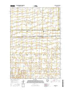Johnson Minnesota Current topographic map, 1:24000 scale, 7.5 X 7.5 Minute, Year 2016