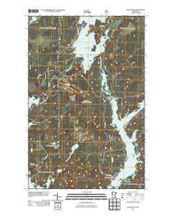 Kangas Bay Minnesota Historical topographic map, 1:24000 scale, 7.5 X 7.5 Minute, Year 2011