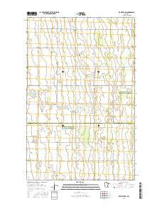 Karlstad SW Minnesota Current topographic map, 1:24000 scale, 7.5 X 7.5 Minute, Year 2016