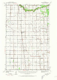 Kennedy Minnesota Historical topographic map, 1:62500 scale, 15 X 15 Minute, Year 1939
